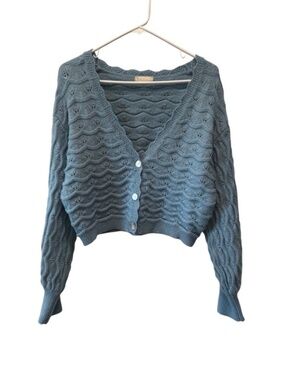 Altar’d State Knit Button Front Cardigan